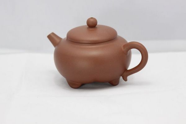 164 三脚壶 紫泥