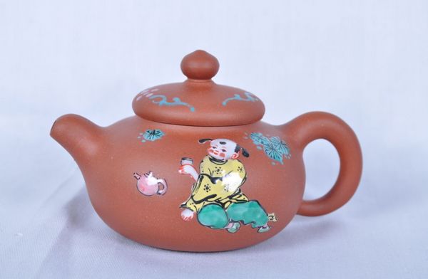 140 福祿点彩壺